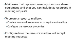 What Are Resource Mailboxes
