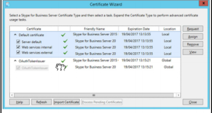 certwizard by David Papkin Installing Skype for Business 